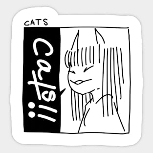 CATS Sticker